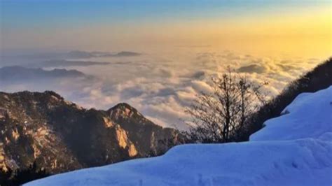 泰山山顶温度-22℃ 景区建议先退票